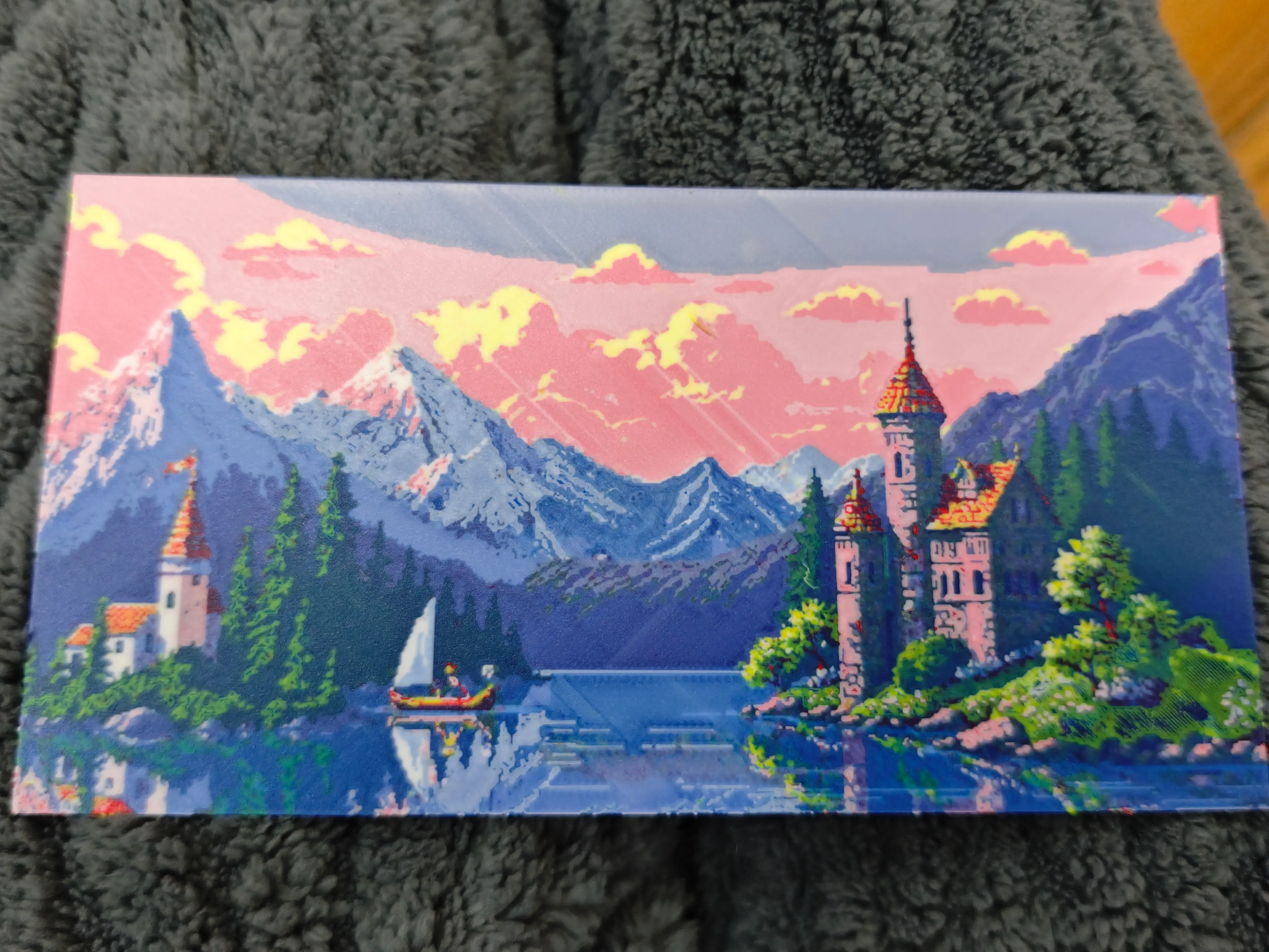 城堡风景宽幅打印